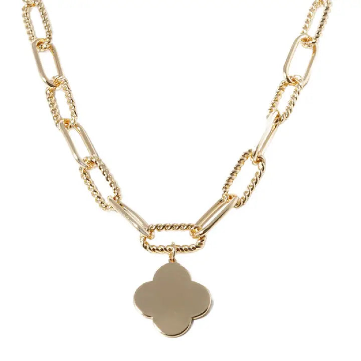 Paperclip Clover Necklace - Click to see Options