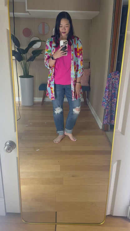 Open Front Cardigan
