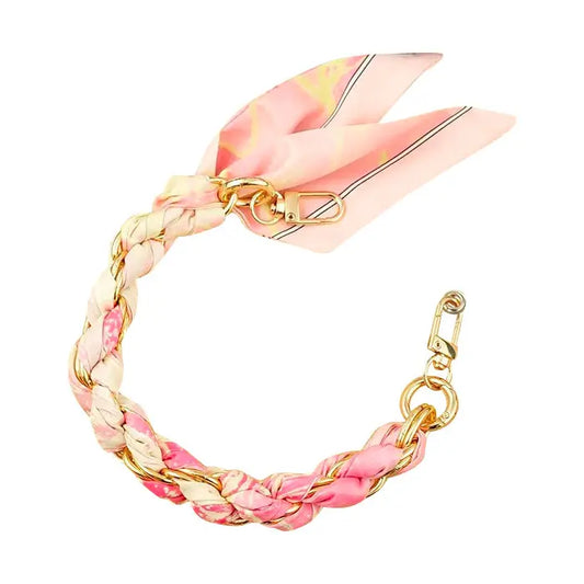 Gemelli Short Phone Chain Scarf- Click to see colors