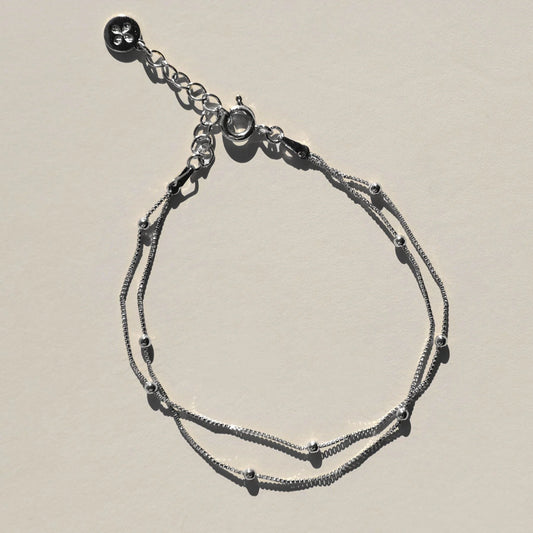 Double Layer Saturn Chain Bracelet (waterproof)- click to see options