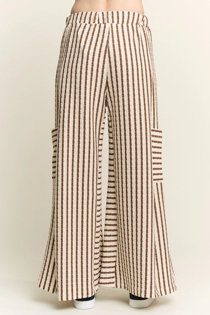 Striped Wide Leg Pants